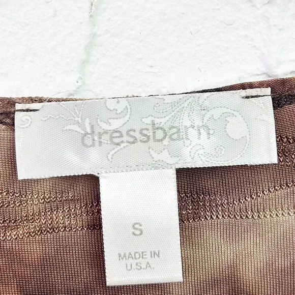 Vintage y2k Brown Tan Floral Ruffle V-neck Boho Fairy Whimsy Goth Blouse Small - Picture 6 of 8